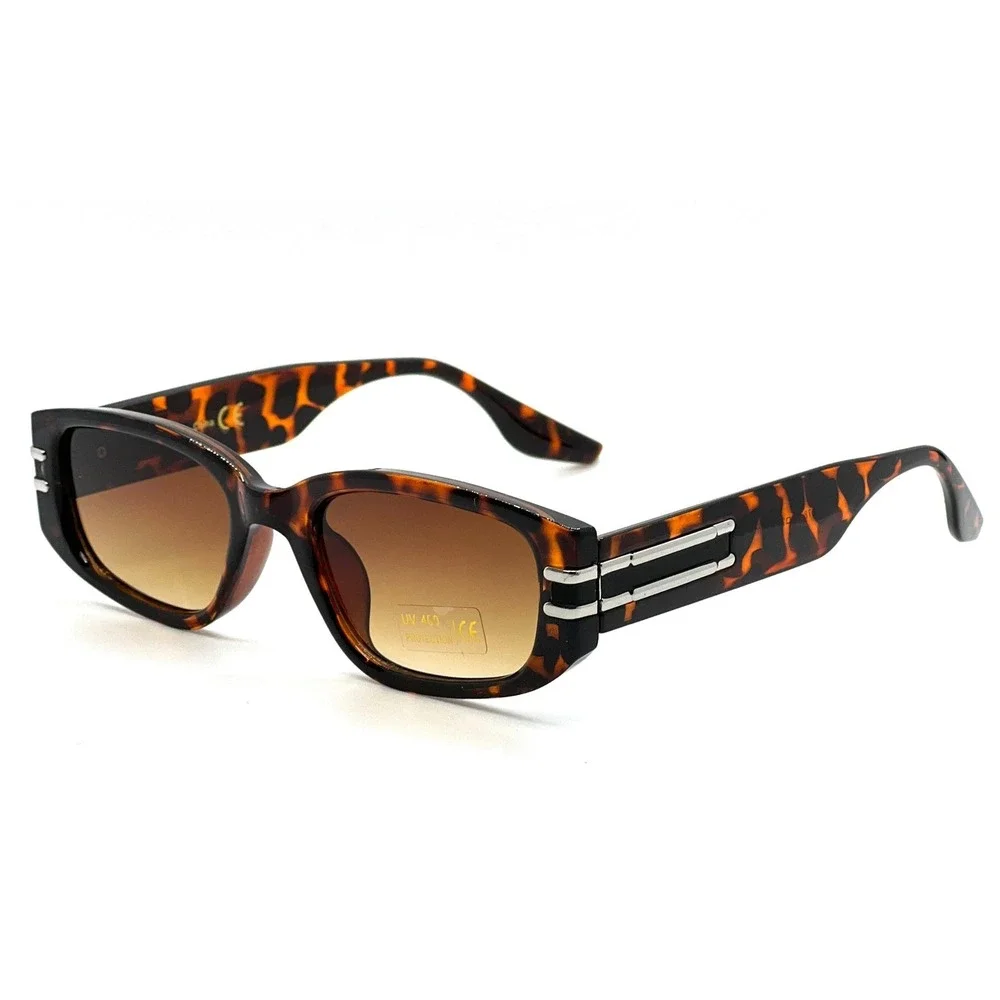 Oval Cat Eye Sunglasses Tortoise Brown Lens Fashion UV400 Protection Classic New